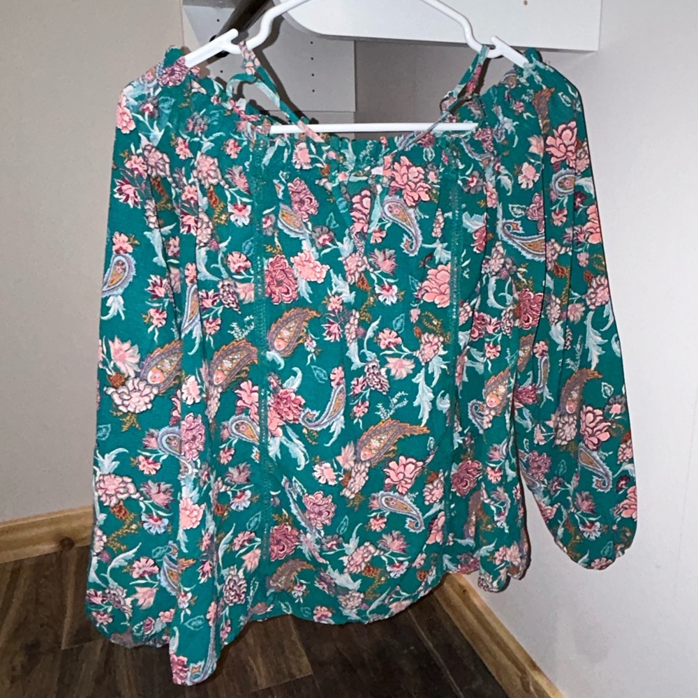 Off the shoulder blouse